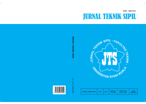 jurnal teknik sipil - RP2U Unsyiah