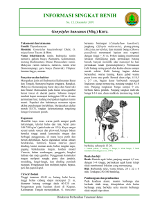 informasi singkat benih - Sistem Informasi Perbenihan Tanaman