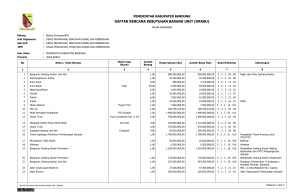 daftar rencana kebutuhan barang unit (drkbu)