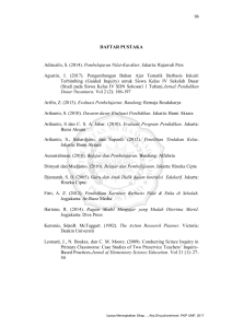 DAFTAR PUSTAKA Adisusilo, S. (2014). Pembelajaran Nilai