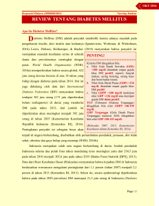 review tentang diabetes mellitus