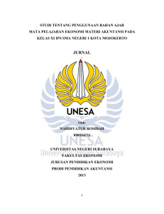 Jurnal UNESA