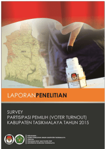 Partisipasi Pemilih (KPU Kabupaten Tasikmalaya)
