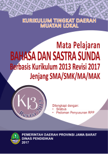 Revisi KIKD SMA-SMK