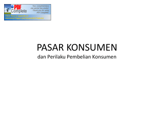 pasar konsumen