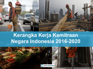 Kerangka Kerja Kemitraan Negara Indonesia 2016