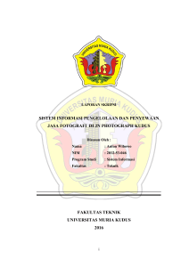 sistem informasi pengelolaan dan penyewaan jasa fotografi di jn