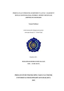 progam studi teknik sipil fakultas teknik universitas muhammadiyah