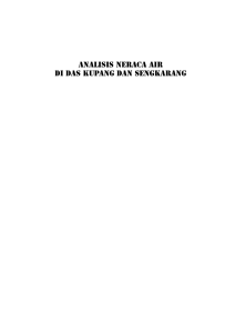 03. ANALISIS NERACA AIR_PANJIBUDI.indd - MPPDAS