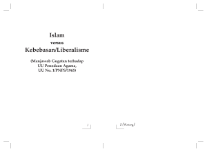 Islam Kebebasan/Liberalisme