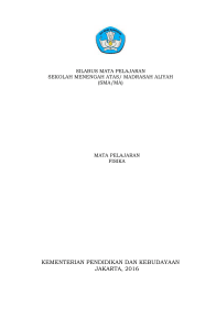 kementerian pendidikan dan kebudayaan jakarta, 2016