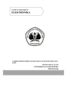 elektronika - laboratorium fisika