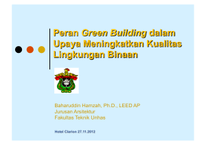 Peran Green Building-Clarion.pptx