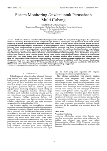 IEEE Paper Template in A4 - Portal Jurnal Universitas Serang Raya