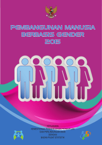 pembangunan manusia berbasis gender 2015