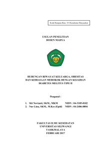 usulan penelitian dosen madya hubungan riwayat