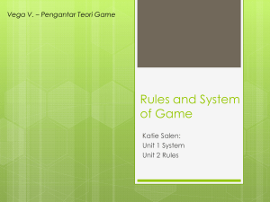 Aturan dan Sistem Game