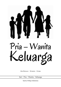 Pria – Wanita - Sastra Hidup