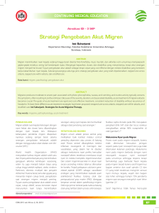 Strategi Pengobatan Akut Migren