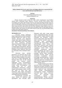 JPK: Jurnal Pancasila dan Kewarganegaraan, Vol
