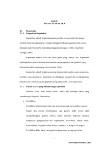 BAB II TINJAUAN PUSTAKA 2.1 Kepatuhan 2.1.1 Pengertian