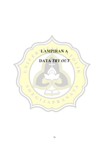 lampiran a data try out