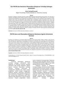 Gen PfATP6 dan Resistensi Plasmodium falciparum
