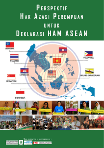 Pembela Hak Asasi Perempuan tentang DEKLARASI ASEAN