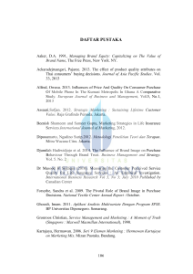 daftar pustaka - Perpustakaan Universitas Mercu Buana