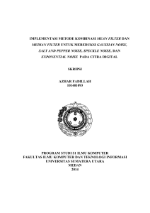 implementasi metode kombinasi mean filter dan median filter untuk