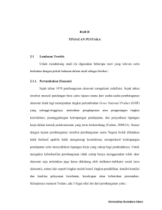 BAB II TINJAUAN PUSTAKA 2.1 Landasan Teoritis Untuk