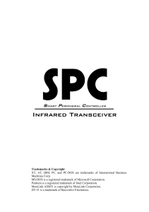 INFRARED TRANSCEiVER - Innovative Electronics