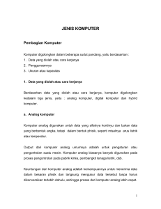 Jenis Komputer