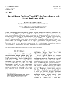 Inveksi Human Papilloma Virus (HPV)