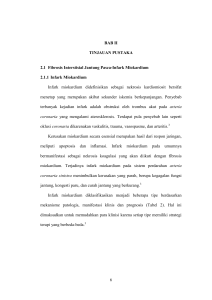 6 BAB II TINJAUAN PUSTAKA 2.1 Fibrosis Interstisial