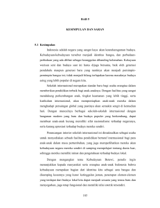 185 BAB 5 KESIMPULAN DAN SARAN 5.1