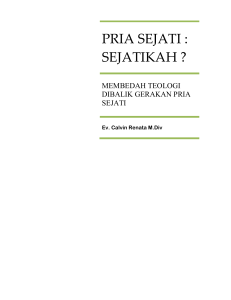 pria sejati : sejatikah