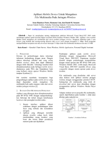 Aplikasi Mobile Device Untuk Mengakses File Multimedia Pada