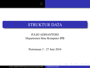 STRUKTUR DATA