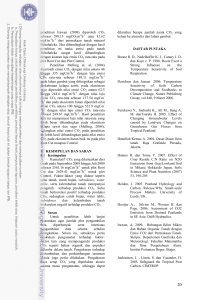 penelitian Irawan (2008) diperoleh CO2 sebesar