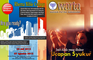 new_warta 230613 - Gereja Petra Makassar
