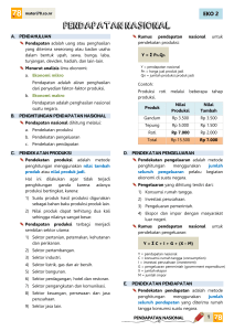 pendapatan nasional