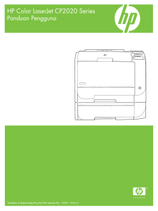 HP Color LaserJet CP2020 Series User Guide