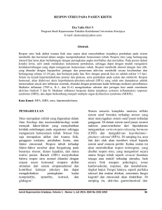 respon stres pada pasien kritis