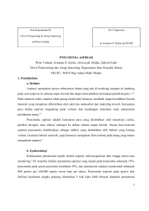 PNEUMONIA ASPIRASI Wina Yulinda, Ermanta N. Keliat, Alwinsyah