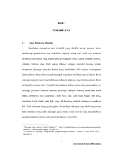 1 BAB I PENDAHULUAN 1.1 Latar Belakang Masalah Kesehatan