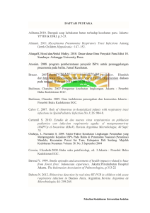 DAFTAR PUSTAKA Aditama.2010. Dampak asap kebakaran hutan