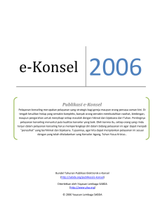 e-Konsel 2006 - SABDA