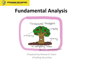 Fundamental Analysis