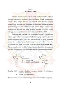 fenil/3-piridil/4-piridil BAB 1 PENDAHULUAN Berbagai macam